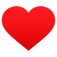 Red heart    :heart: ❤